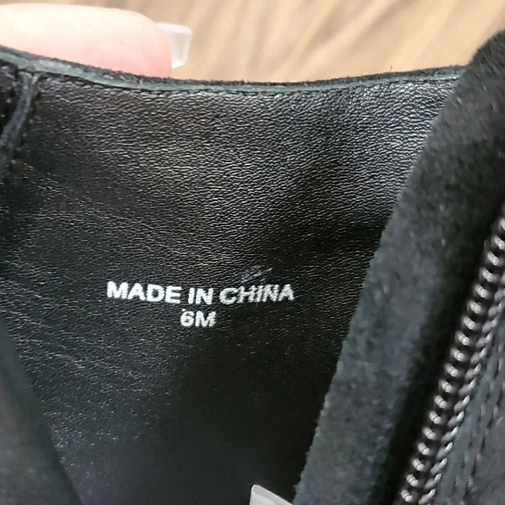 kate spade black suede